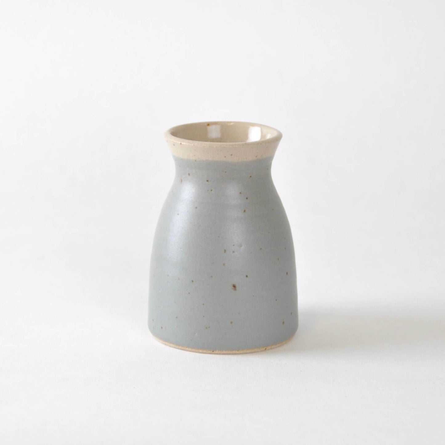 Ceramics Satin Grey Posy Vase (5 colour options) homeware shops bristol gift shops bristol The Village Pottery
