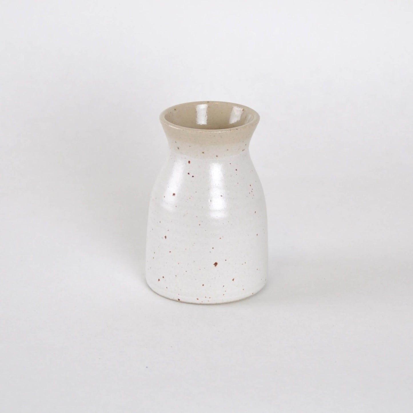 Ceramics Snowdrop White Posy Vase (5 colour options) homeware shops bristol gift shops bristol The Village Pottery