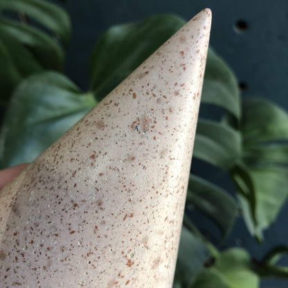Cones Jesmonite Cones  (various sizes and patterns) homeware shops bristol gift shops bristol Tip Studio