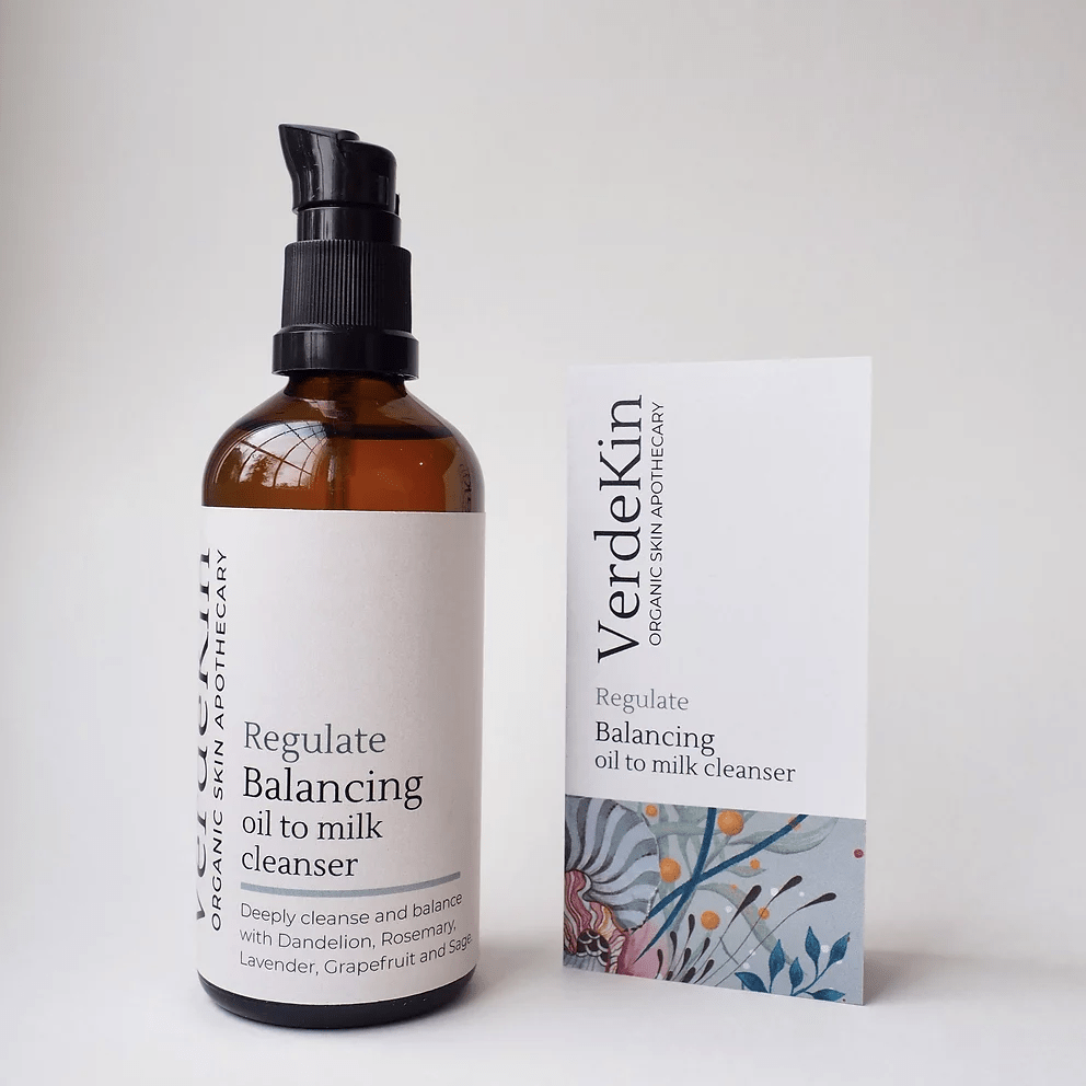Skincare Regulate | Balancing Oil To Milk Cleanser homeware shops bristol gift shops bristol VerdeKin